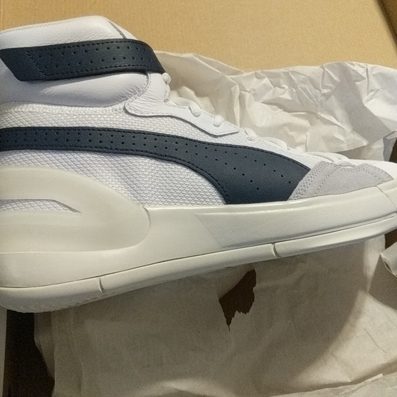 Puma sky modern (white peacoat ) basketball shoes
